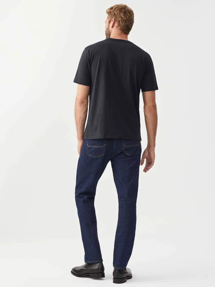 RM WILLIAMS Parson T-Shirt - Men's Crew Neck - Navy - Image 4