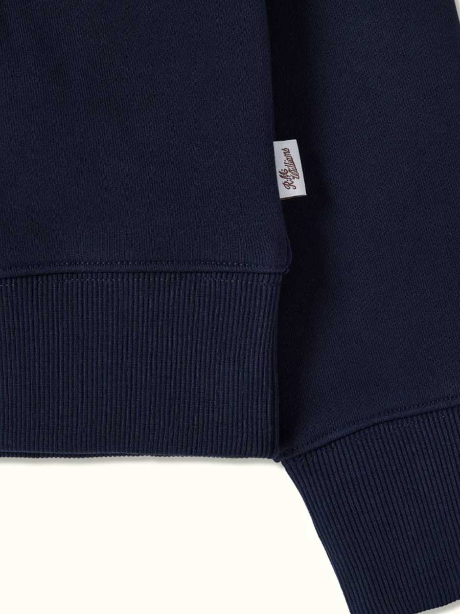 RM WILLIAMS Trickett Quarter Zip Sweatshirt - Women's - Navy - Image 5