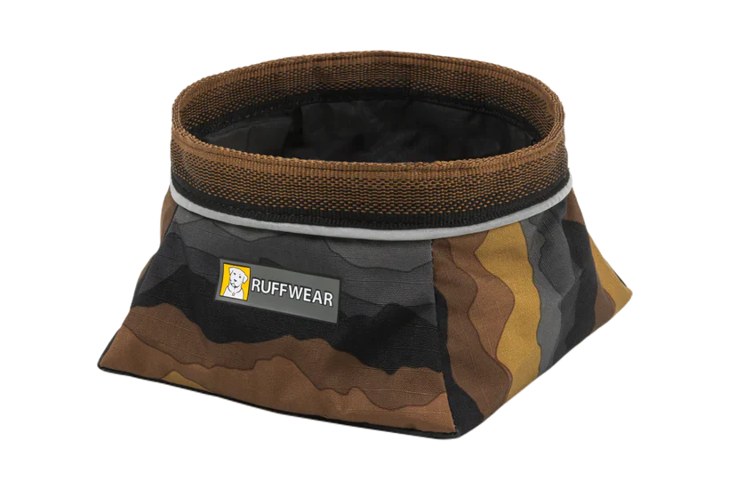 RUFFWEAR Quencher Packable Dog Bowl - Moonlight Mountains