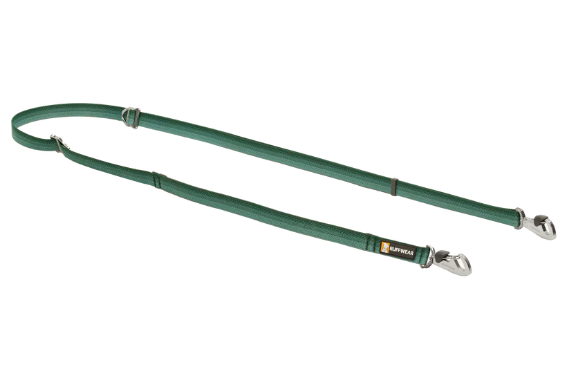 RUFFWEAR Switchbak Double-Ended Dog Lead - River Rock Green - Image 4