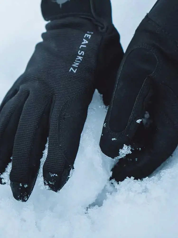SEALSKINZ Harling Gloves - Waterproof All Weather - Black - Image 6