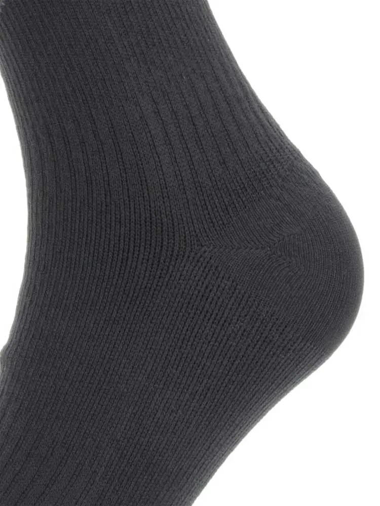 SEALSKINZ Socks - Waterproof Warm Weather Mid Length - Black & Grey - Image 4