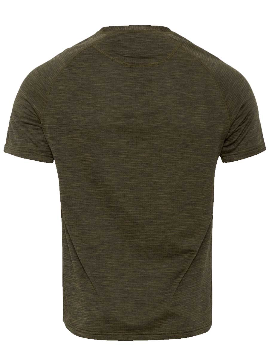 SEELAND Active Short Sleeve T-shirt - Mens - Pine Green - Image 4