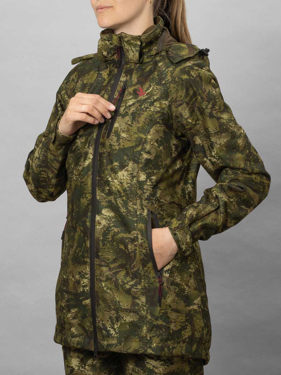 SEELAND Avail Camo Jacket - Ladies - InVis MPC green - Image 4