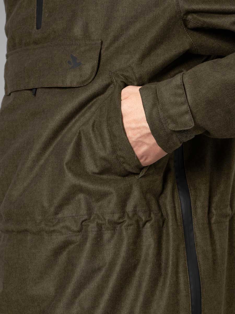 SEELAND Avail Smock - Mens - Pine Green Melange - Image 11