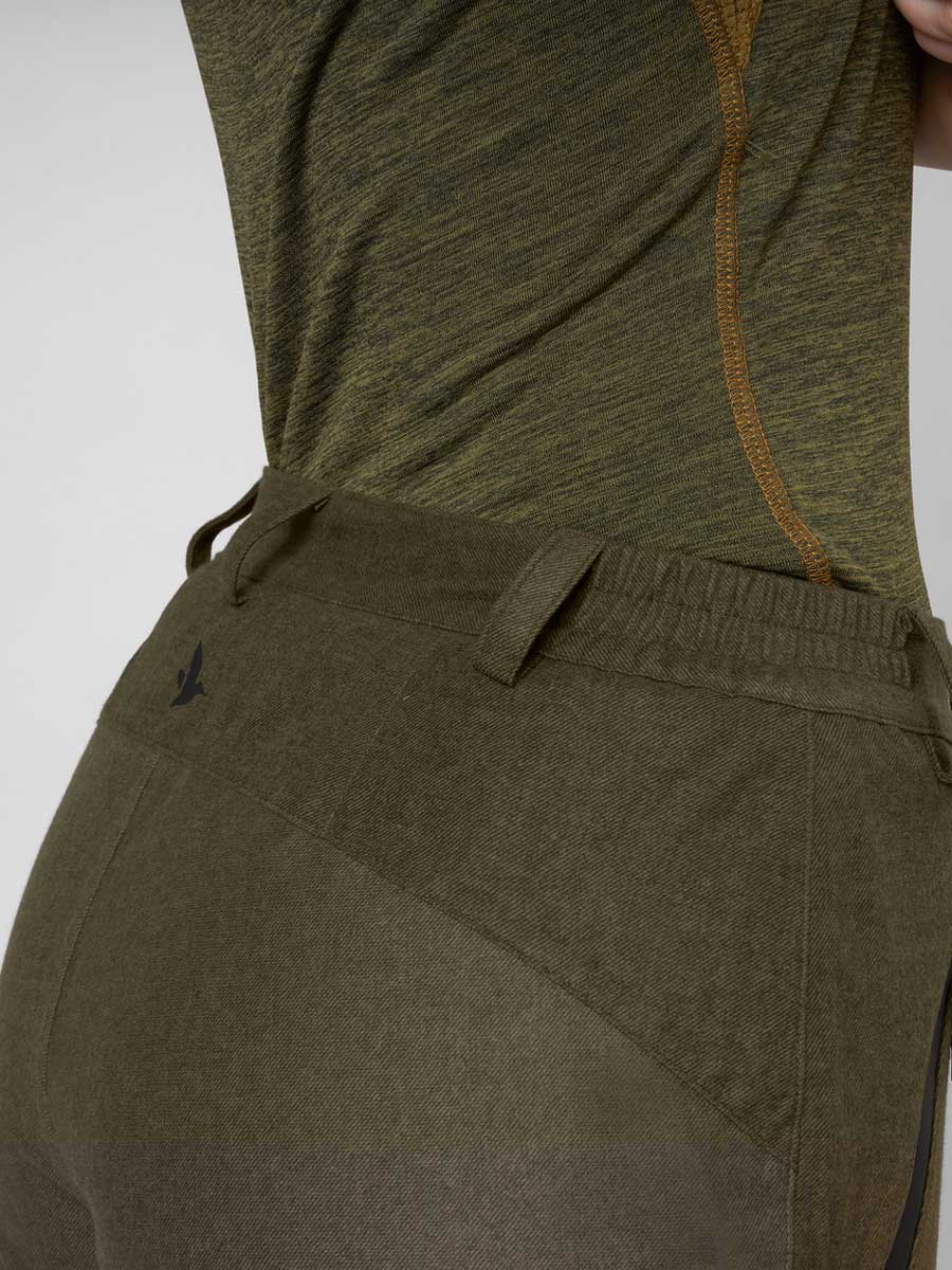 SEELAND Avail Trousers - Ladies - Pine Green Melange - Image 7