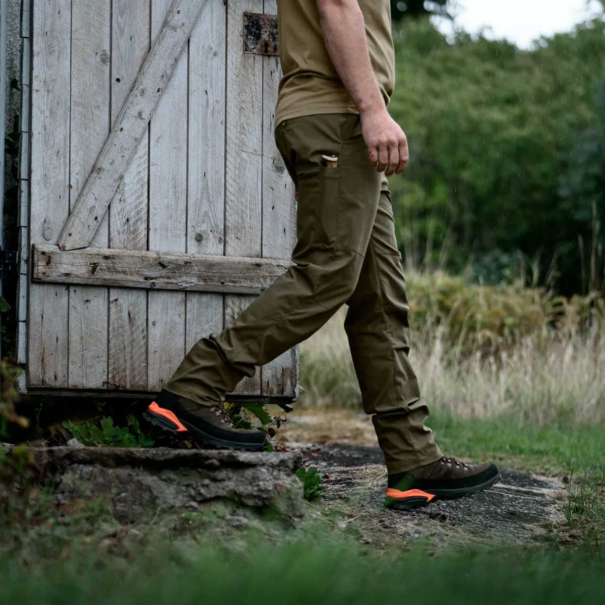 SEELAND Beech Trousers - Mens - Grape Leaf - Image 2