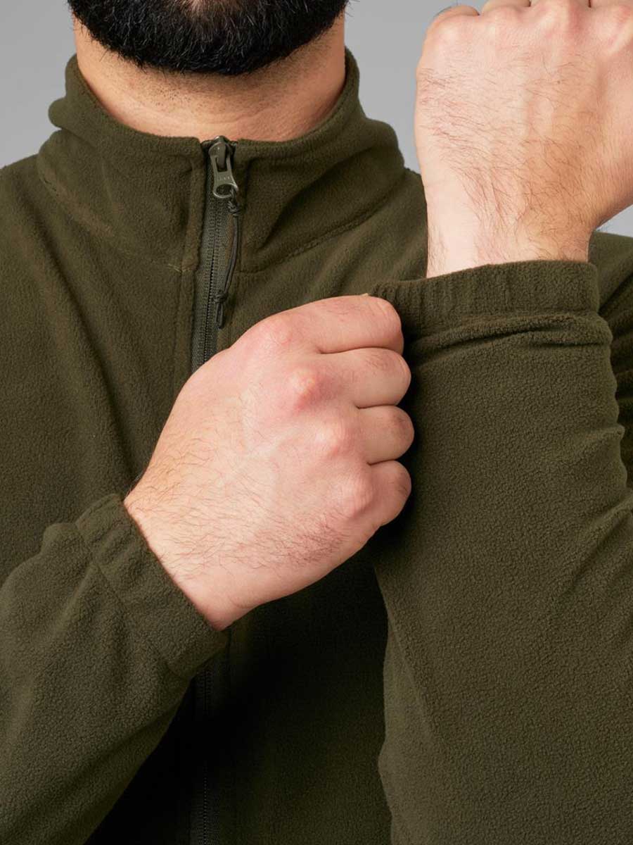 SEELAND Benjamin Fleece - Mens - Pine Green - Image 6