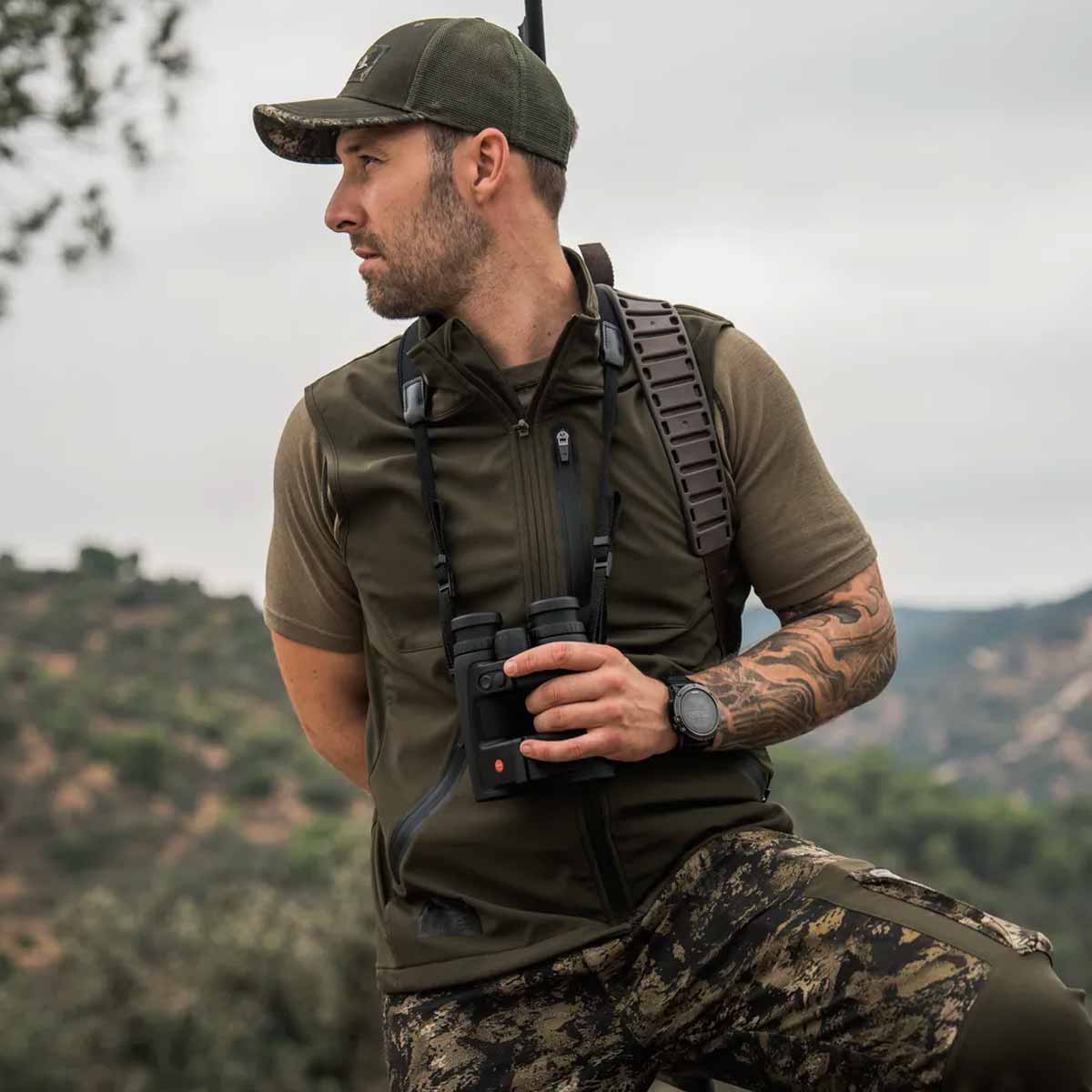 SEELAND Chaser Aero Waistcoat - Mens - Pine Green - Image 2