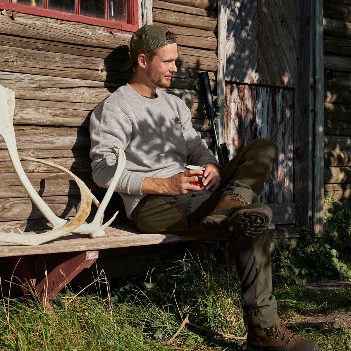 SEELAND Cryo Sweatshirt - Men's - Dark Grey Melange - Image 3