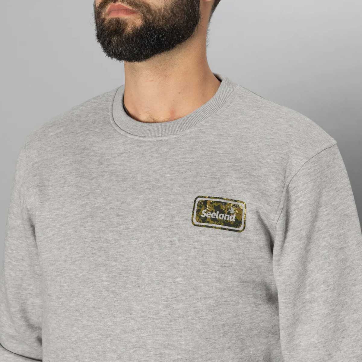 SEELAND Cryo Sweatshirt - Men's - Dark Grey Melange - Image 4