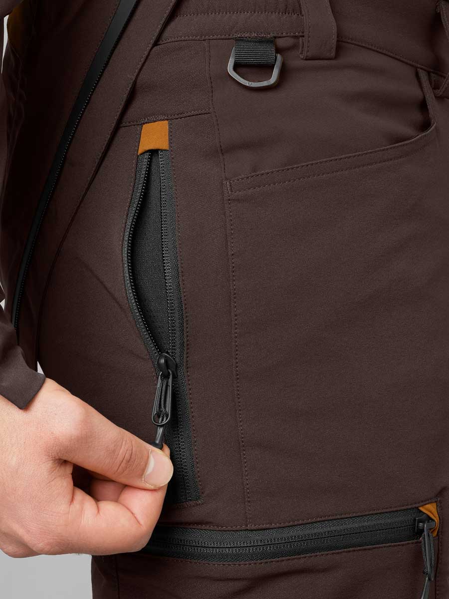 SEELAND Dog Active Trousers - Mens - Dark Brown - Image 8