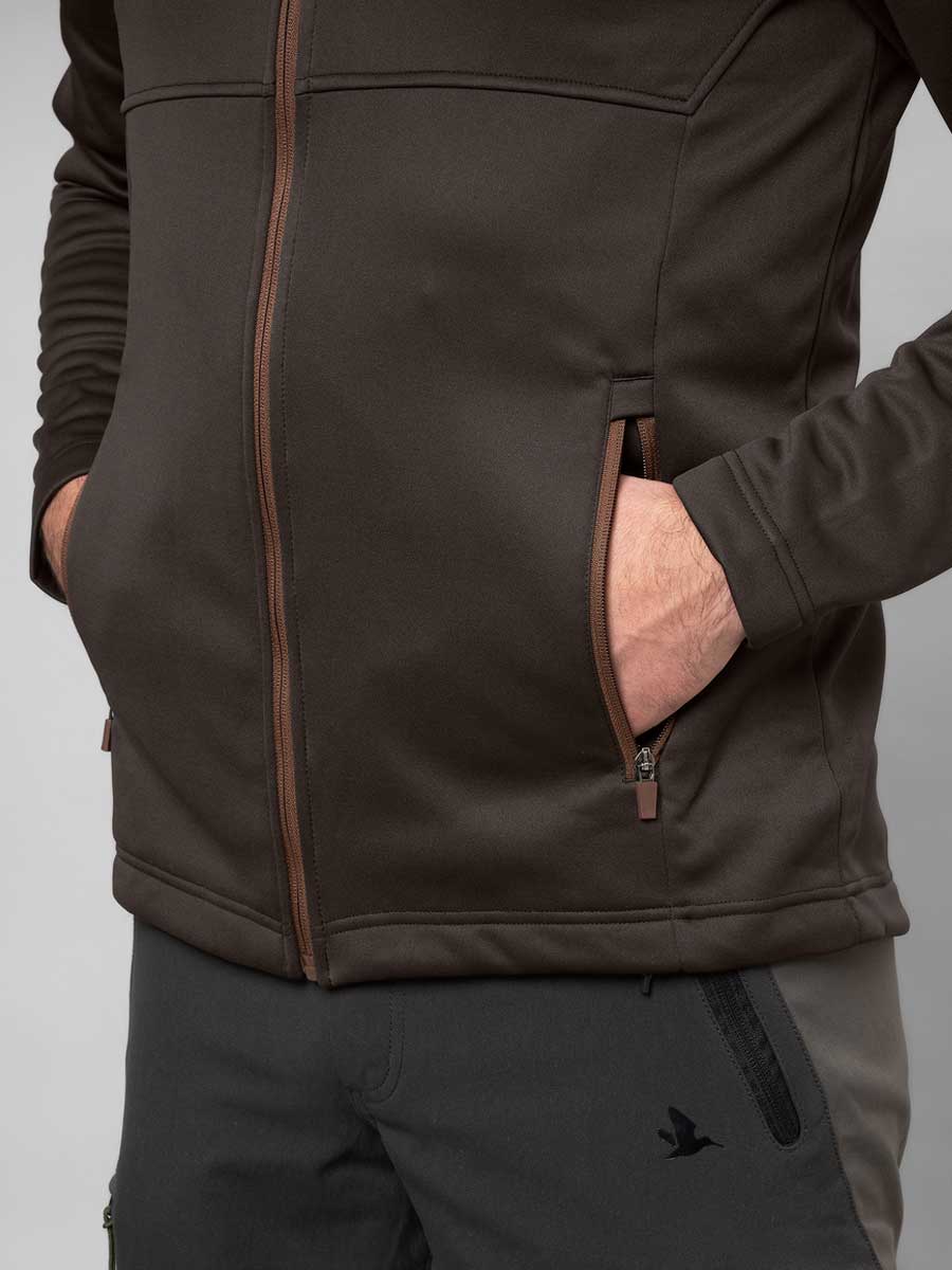 SEELAND Elliot Fleece - Mens - Dark Brown - Image 5