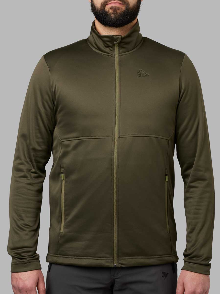 SEELAND Elliot Fleece - Mens - Pine Green - Image 2