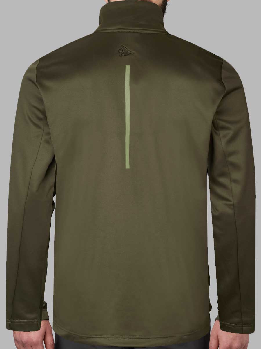 SEELAND Elliot Fleece - Mens - Pine Green - Image 3