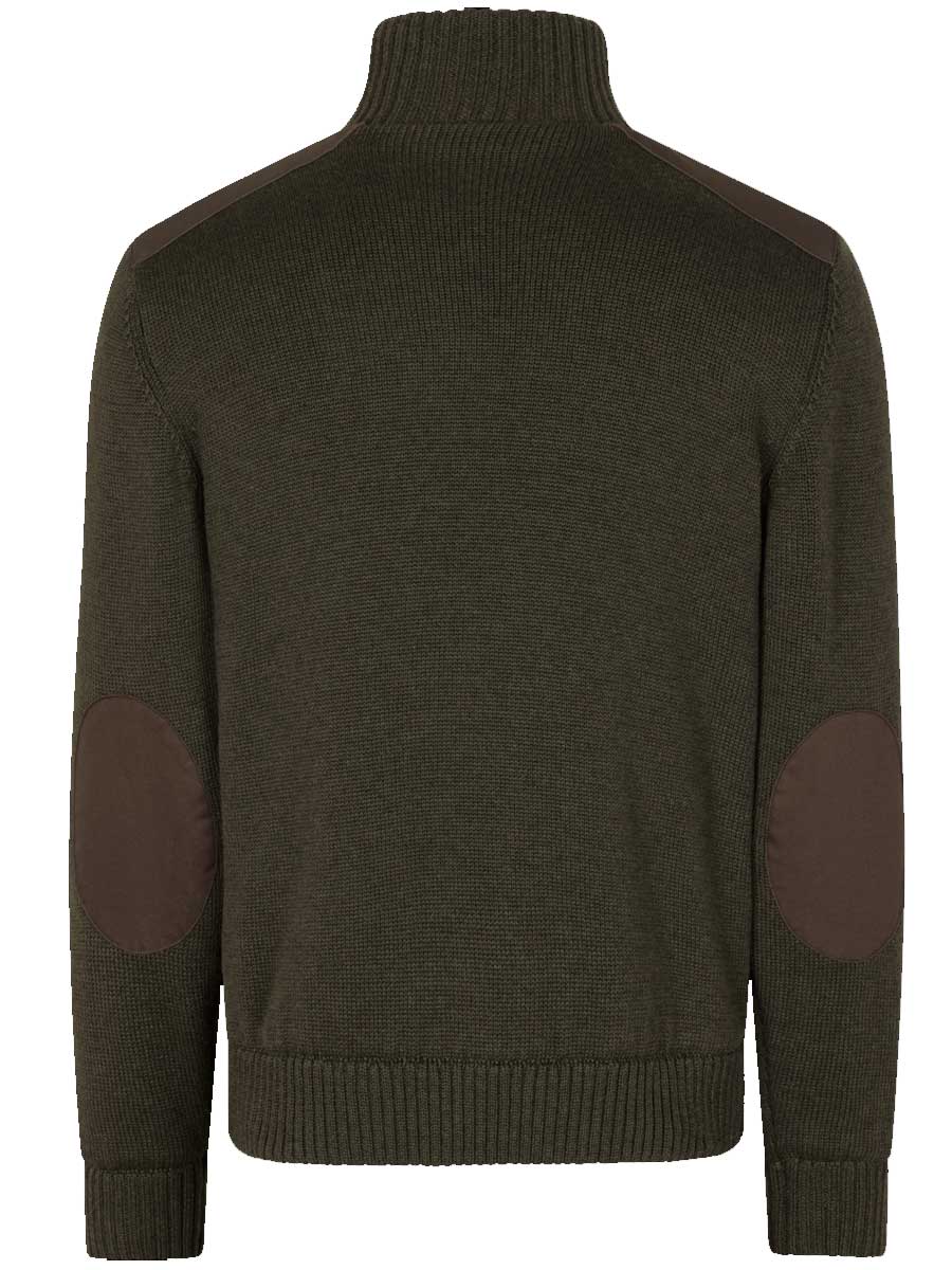 SEELAND Haze 1/4 Zip Windbreaker Knit - Mens - Grizzly Brown - Image 7