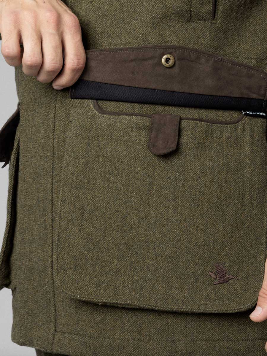 SEELAND Hillside Jacket - Mens - Moss Green - Image 9