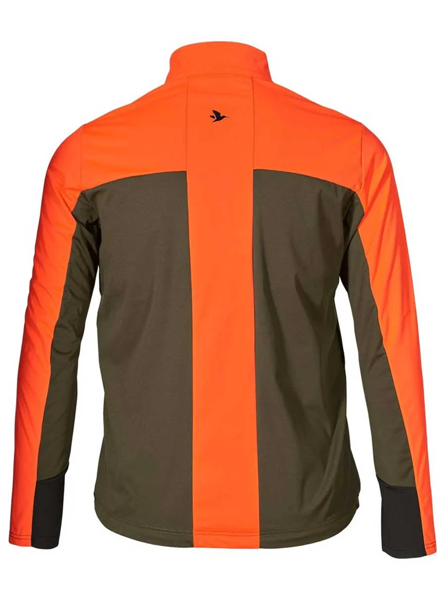 SEELAND Force Advanced Softshell Jacket - Mens - Hi-Vis Orange - Image 2