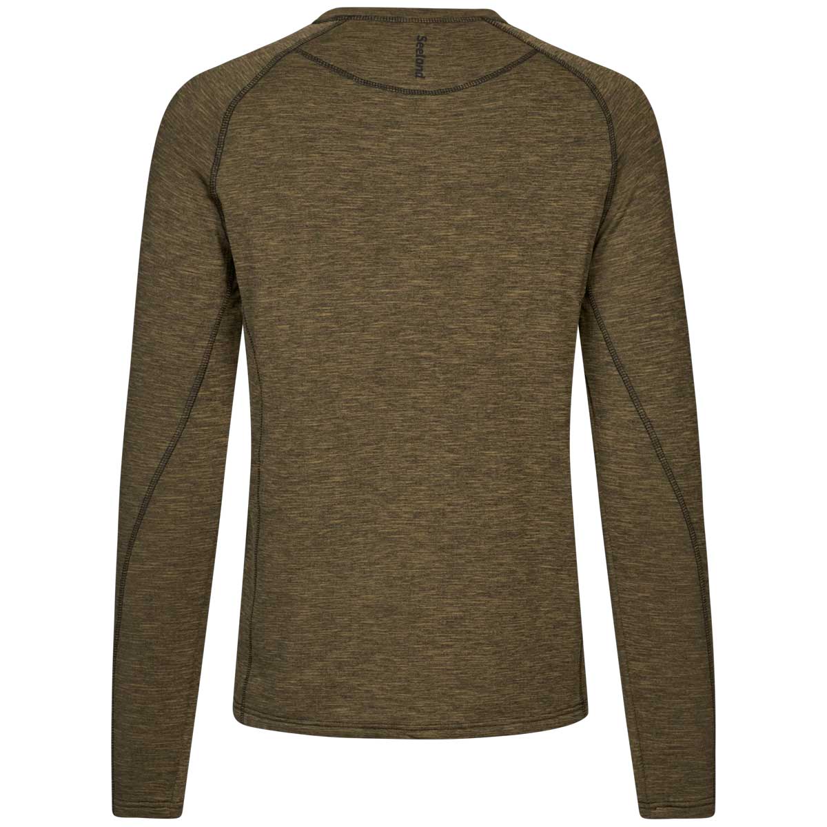 SEELAND Peak Shirt - Mens - Military Olive Melange - Image 6