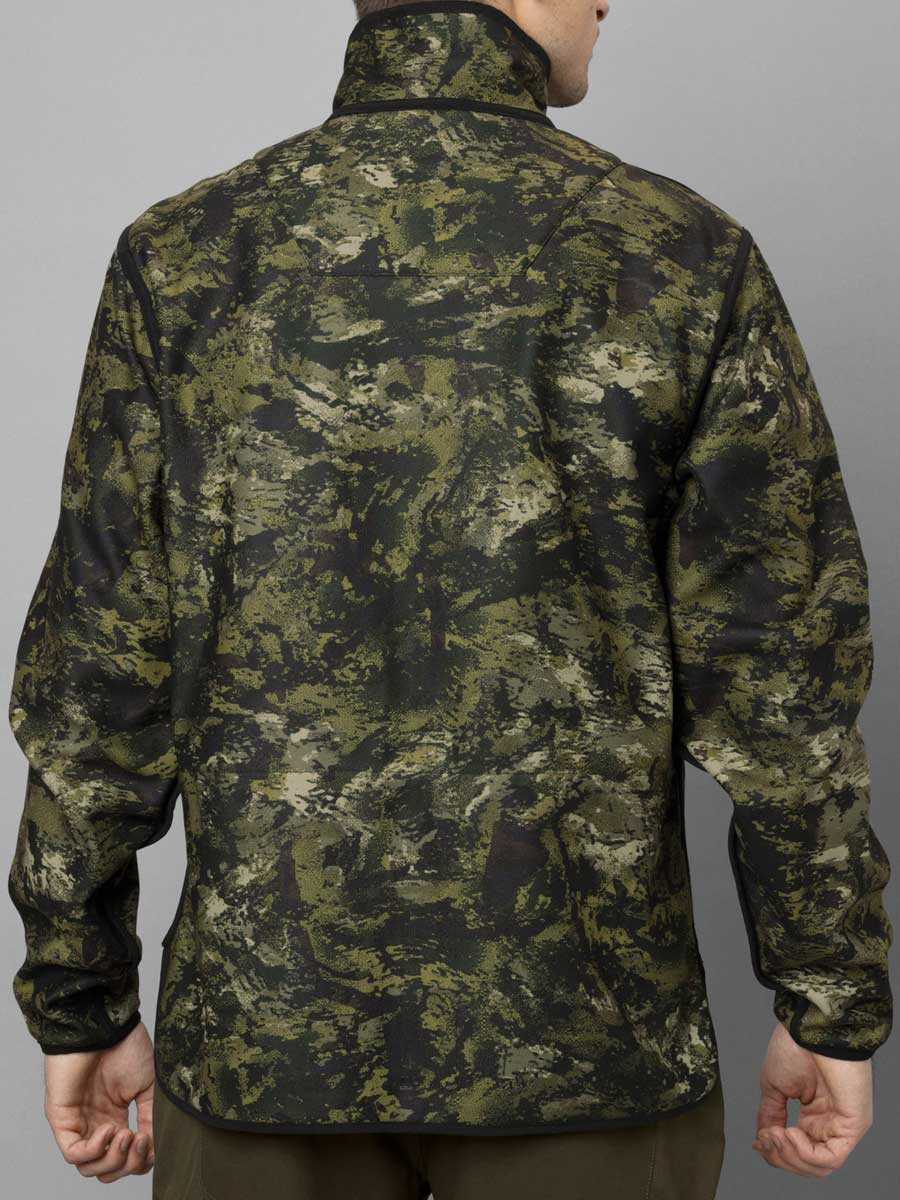 SEELAND Rogue Reversible Fleece - Mens -  Light Pine/Invis Green - Image 4
