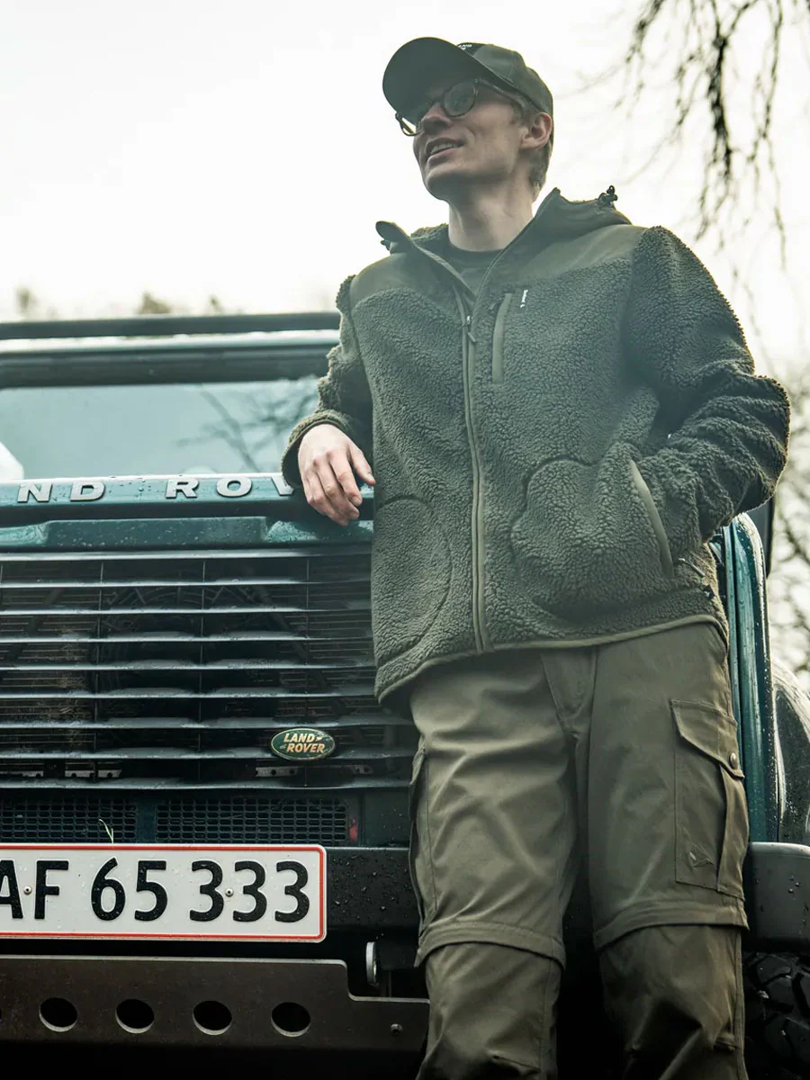 SEELAND Thaw Fleece Jacket - Mens - Grizzly Brown - Image 3