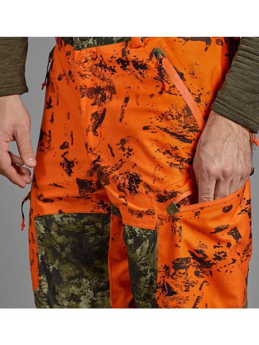 SEELAND Vantage Trousers - Men's - InVis Green / InVis Orange Blaze - Image 5
