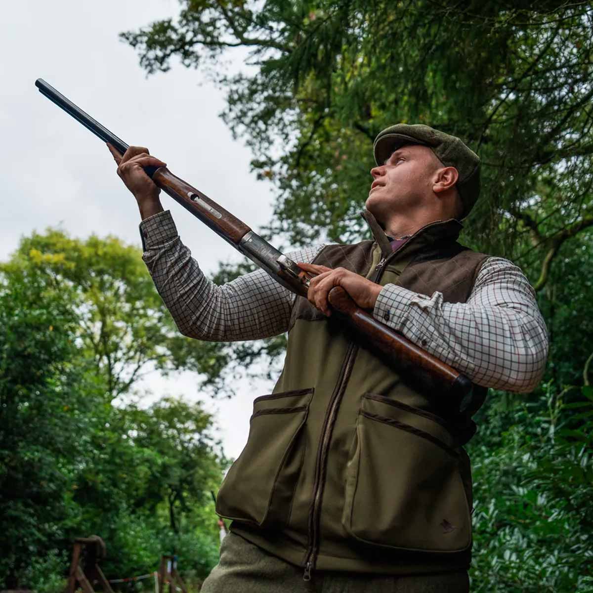 SEELAND Wenlock Shooting Waistcoat - Mens - Light Pine - Image 2