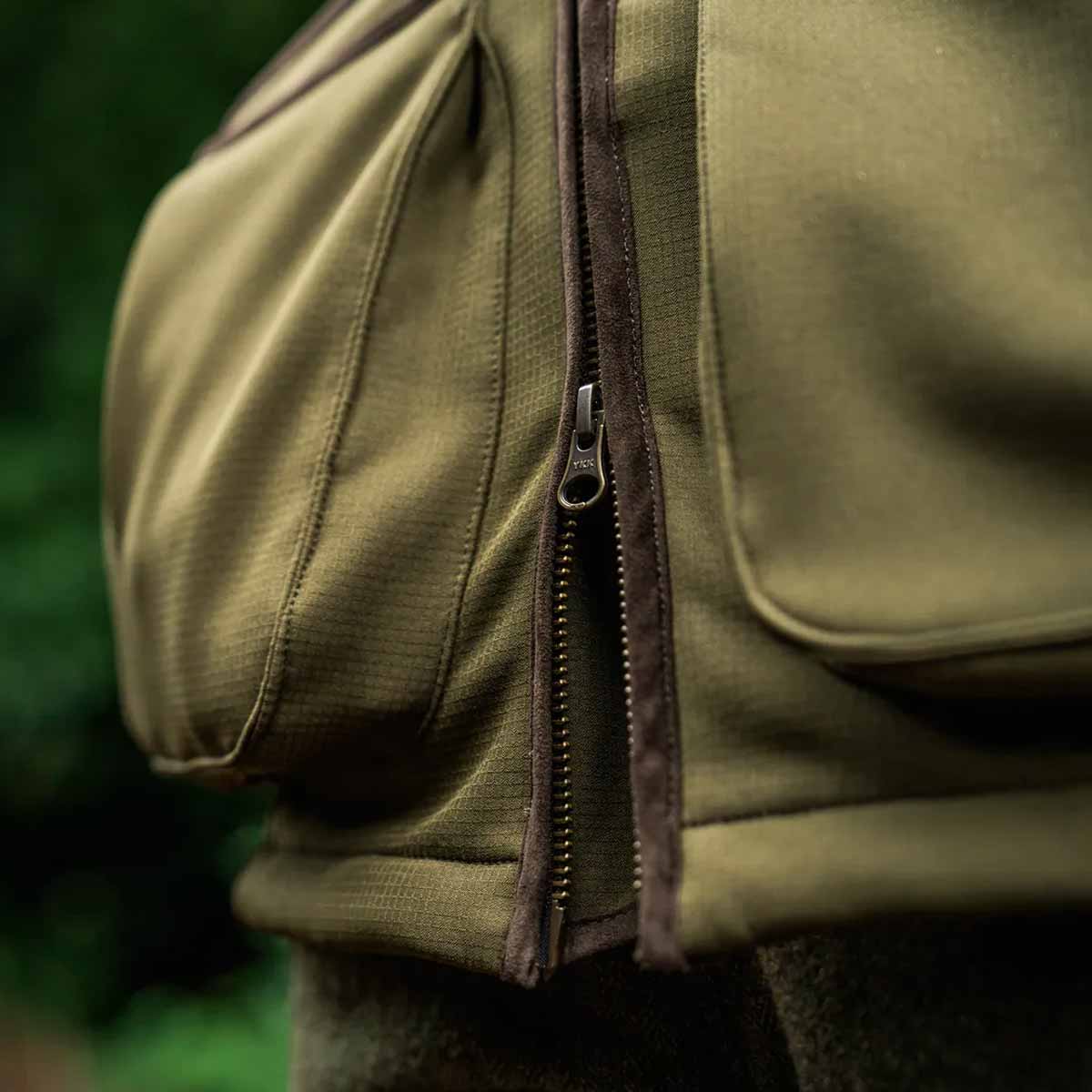 SEELAND Wenlock Shooting Waistcoat - Mens - Light Pine - Image 7