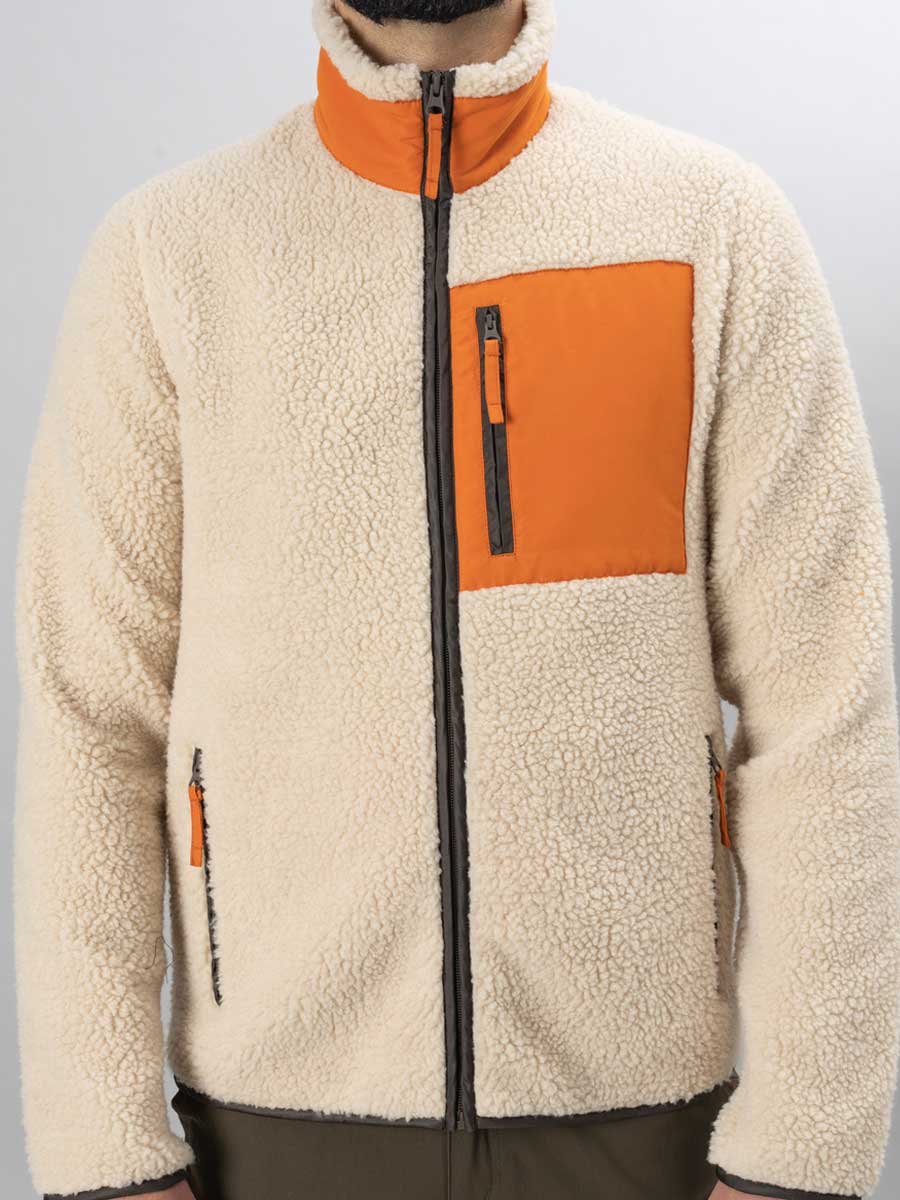 SEELAND Zephyr Fleece Jacket - Men's - Sandshell - Image 3