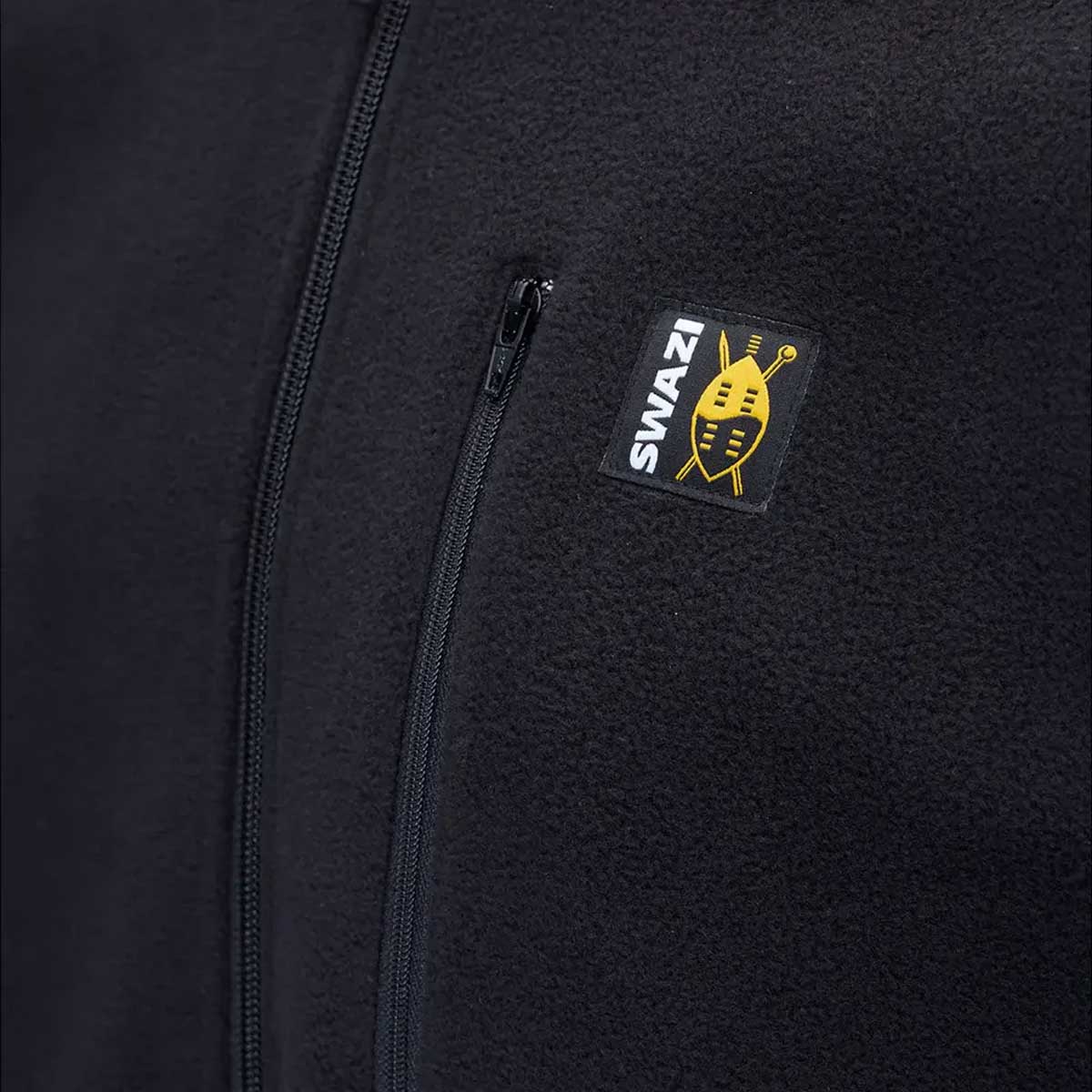 SWAZI Bush Shirt Fleece - Mens - Black - Image 2