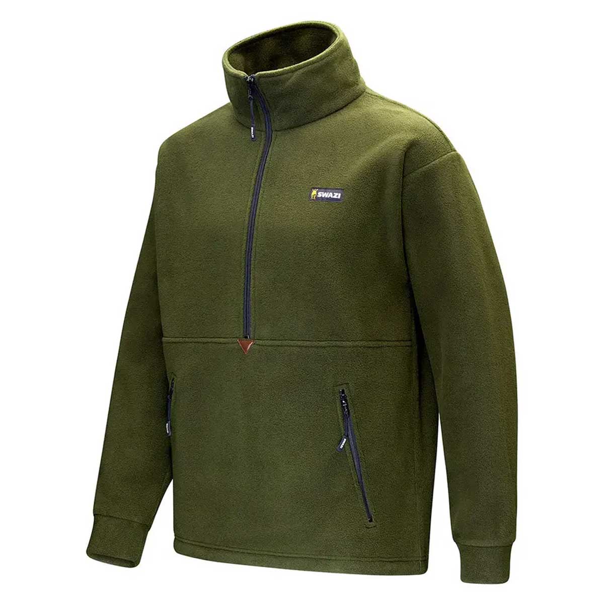SWAZI Doughroaster Fleece Jumper - Mens - Olive