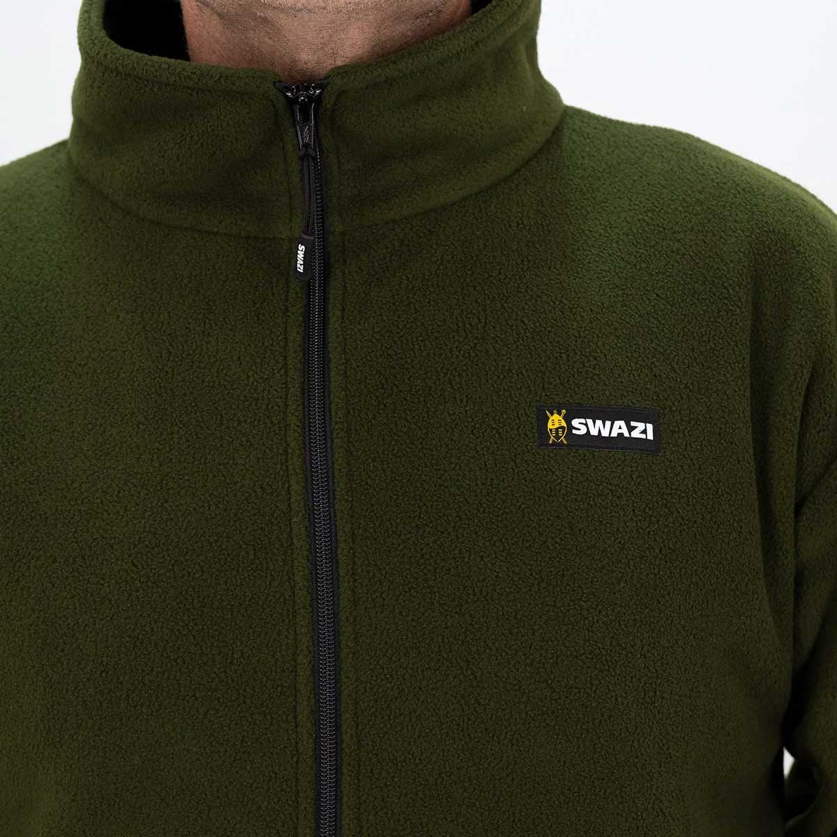 SWAZI Doughroaster Fleece Jumper - Mens - Olive - Image 4
