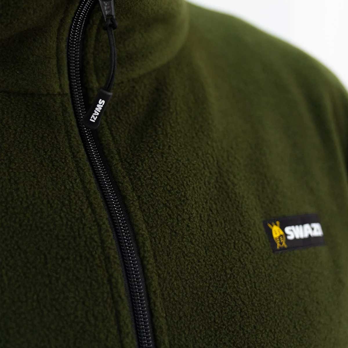 SWAZI Doughroaster Fleece Jumper - Mens - Olive - Image 6