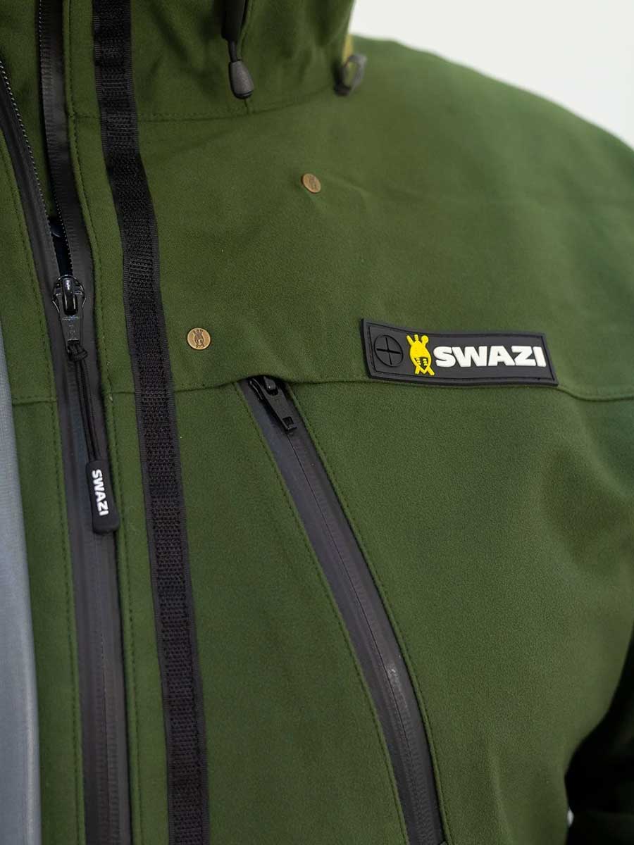 SWAZI Kagoule Waterproof Smock - Mens - Olive - Image 2