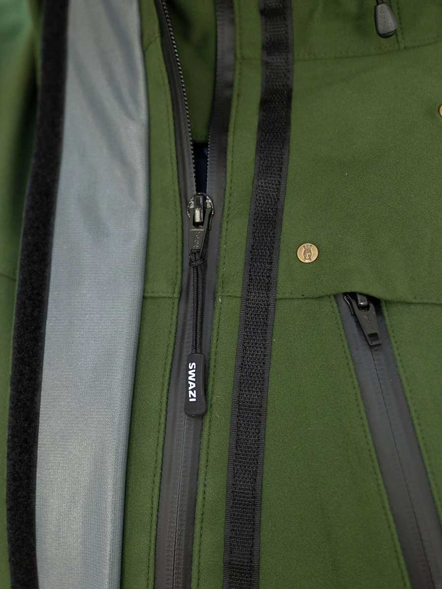 SWAZI Kagoule Waterproof Smock - Mens - Olive - Image 6