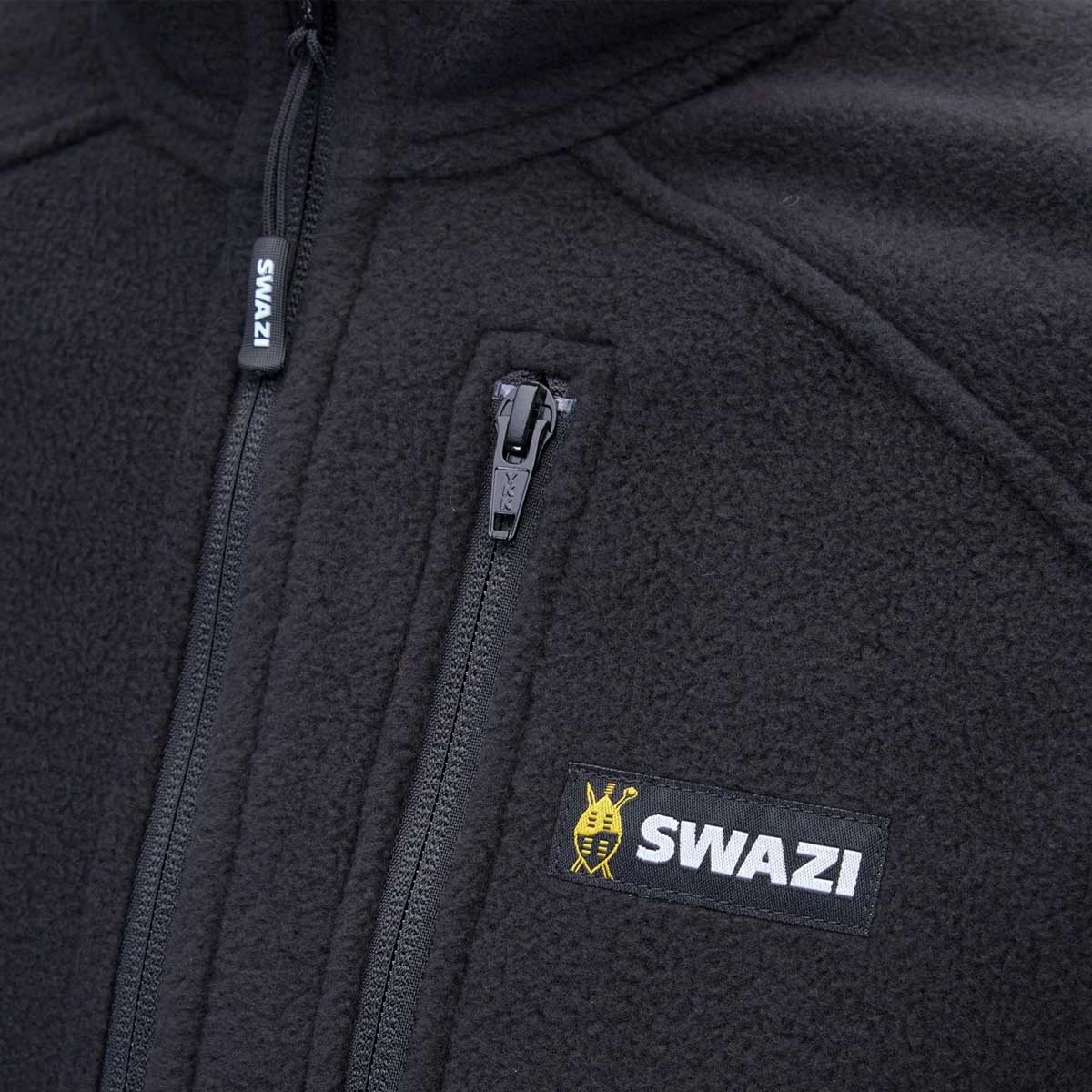 SWAZI Muskox Fleece Jacket - Mens - Black - Image 2
