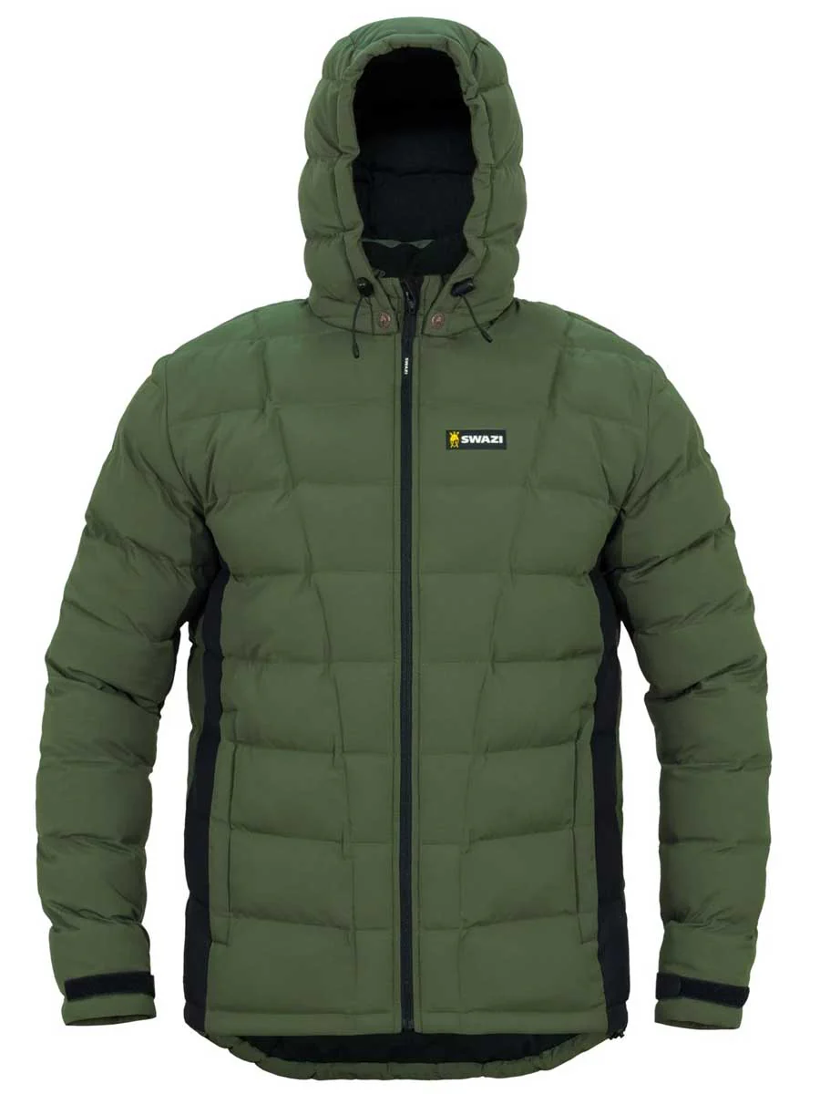 SWAZI Puffadder Puffer Jacket - Mens - Olive