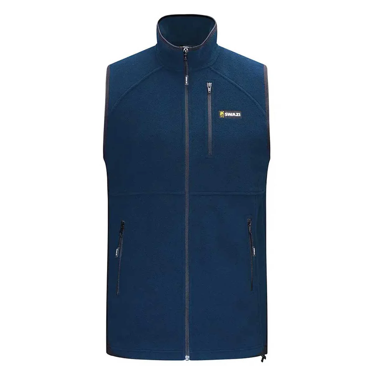 SWAZI Sherpa Fleece Vest - Mens - Midnight