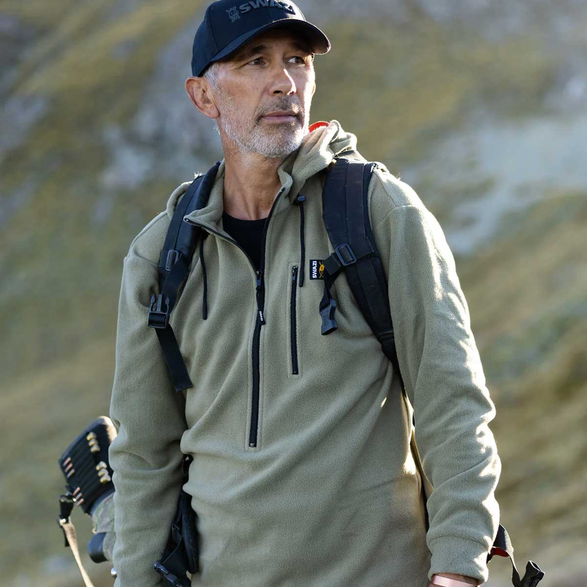 SWAZI The Hood Fleece - Mens - Tussock - Image 2