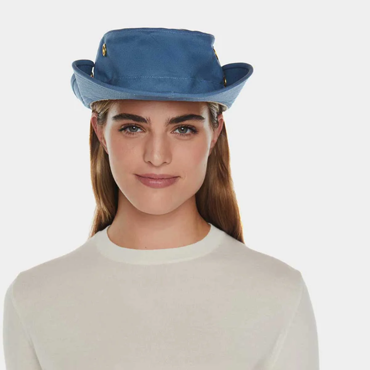 TILLEY T3 Classic Cotton Duck Hat - Denim Blue - Image 3