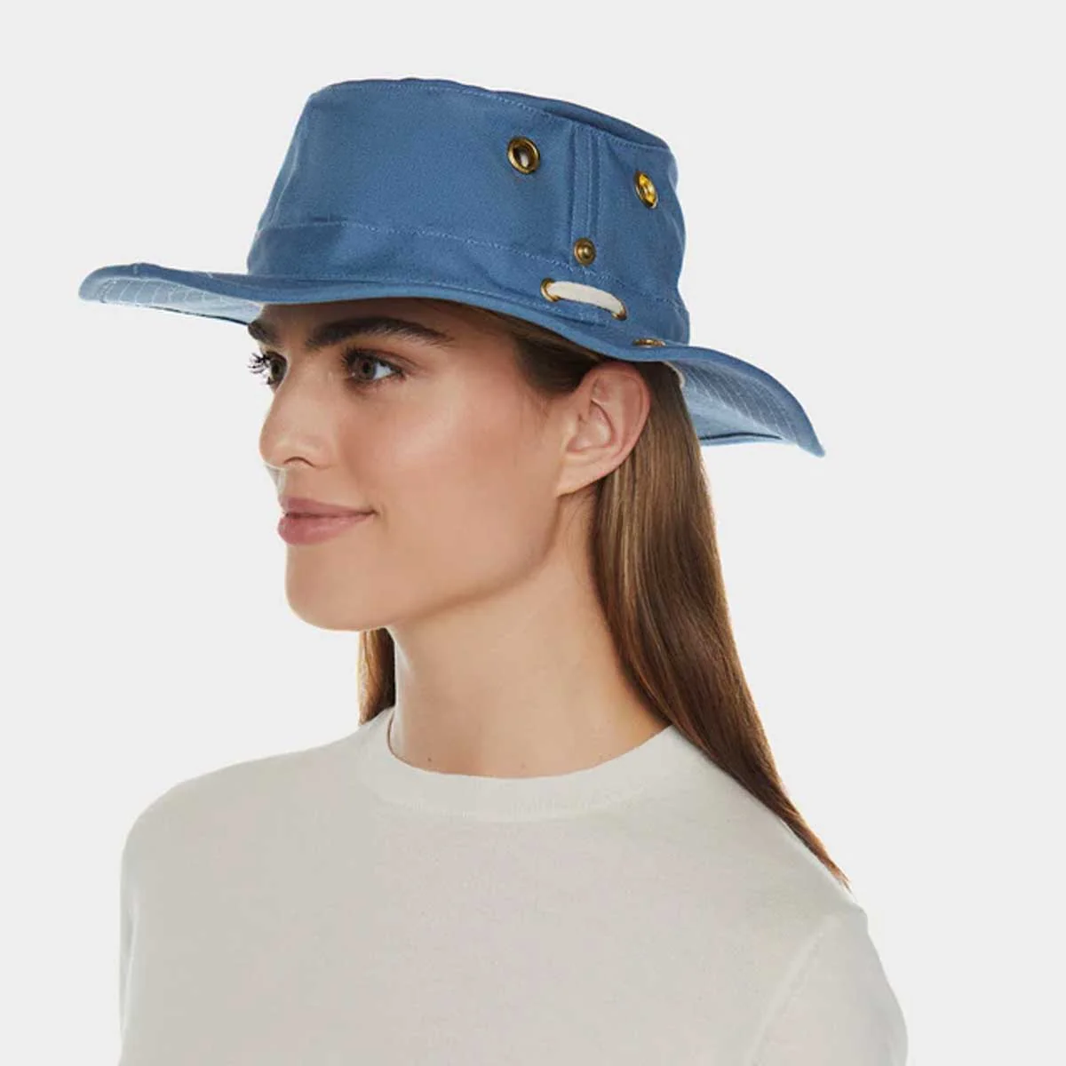 TILLEY T3 Classic Cotton Duck Hat - Denim Blue - Image 4