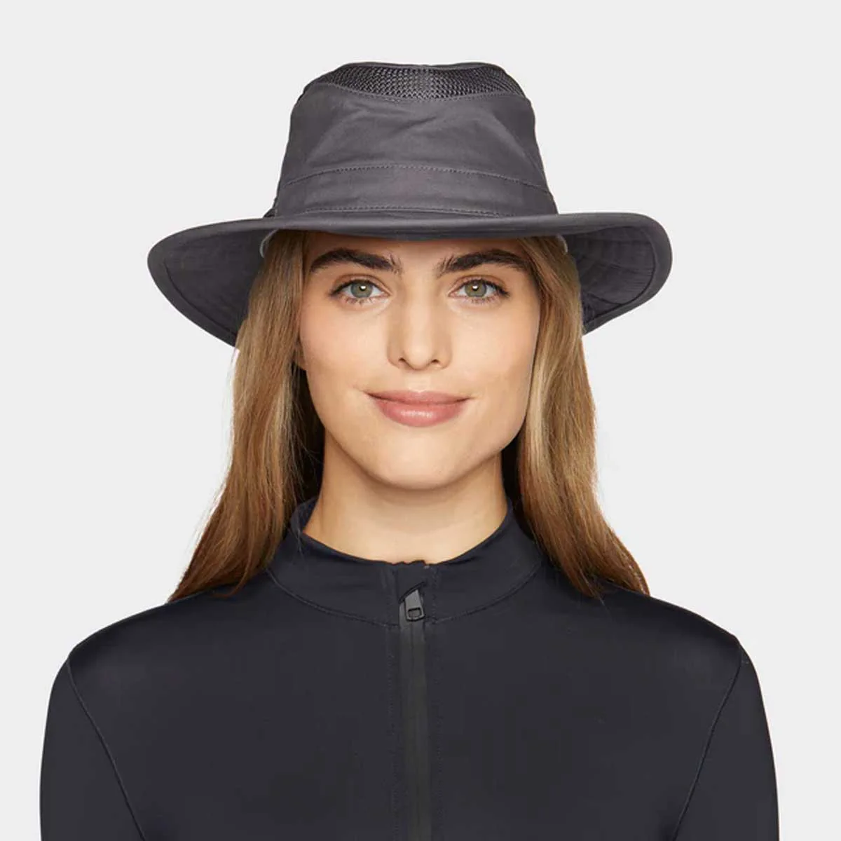 TILLEY T4MO-1 AIRFLO Hiker's Hat - Grey - Image 2
