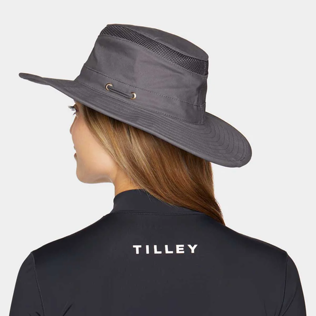TILLEY T4MO-1 AIRFLO Hiker's Hat - Grey - Image 4
