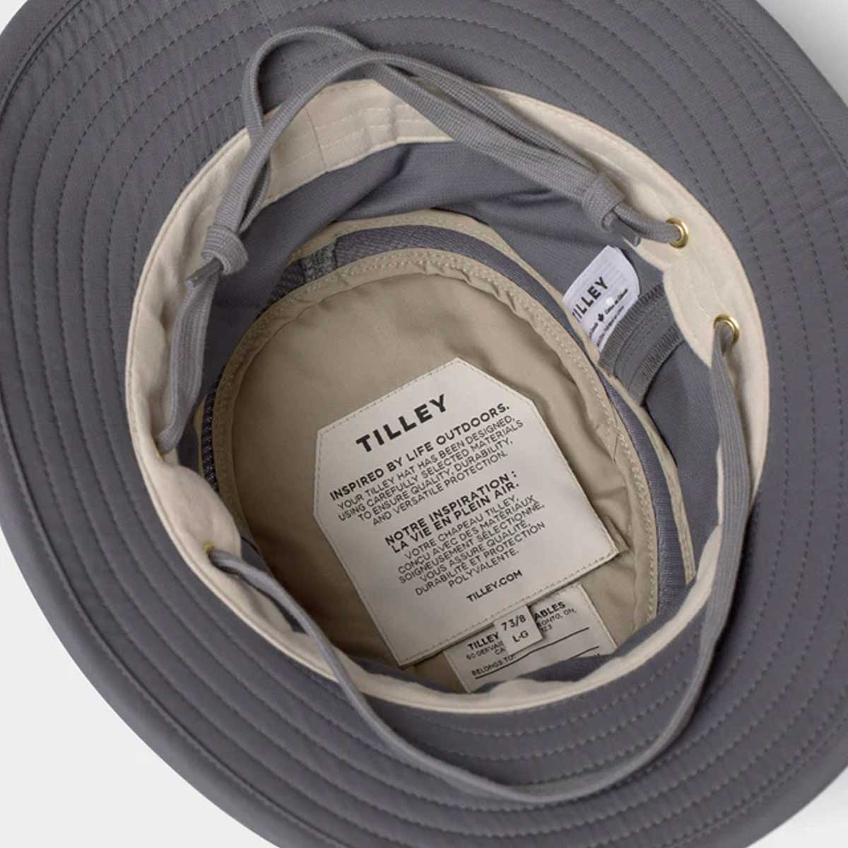 TILLEY T5MO Organic AIRFLO Medium Brim - Grey - Image 7