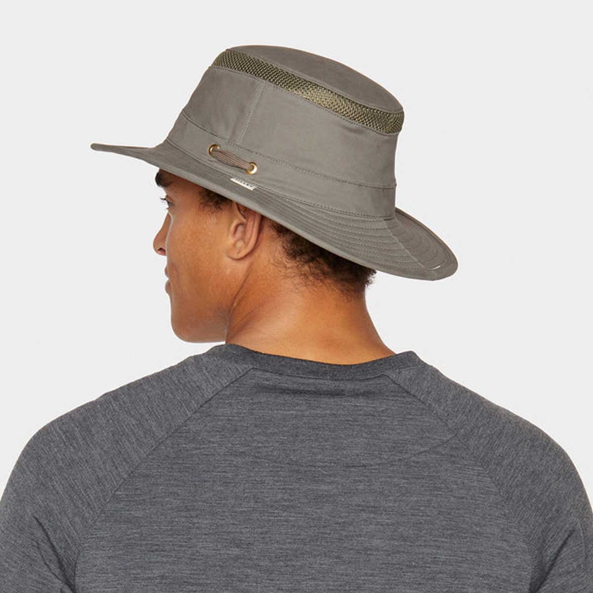 TILLEY T5MO Organic AIRFLO Medium Brim - Olive - Image 4