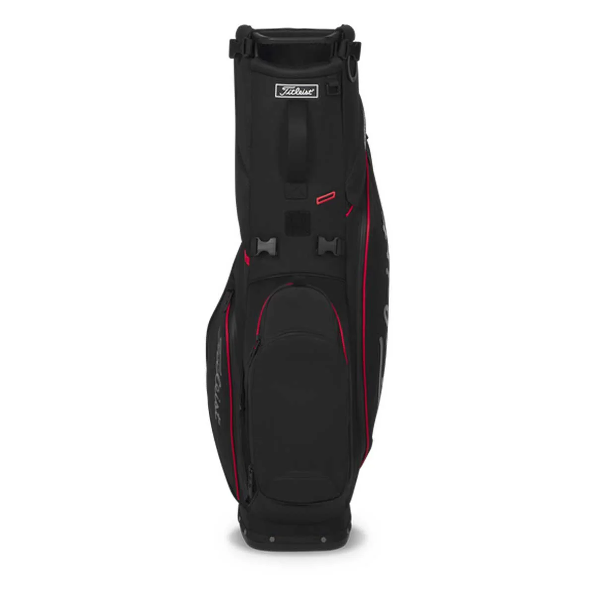TITLEIST Players S4 StaDry Golf Bag - Black / Red / Graphite - Image 3