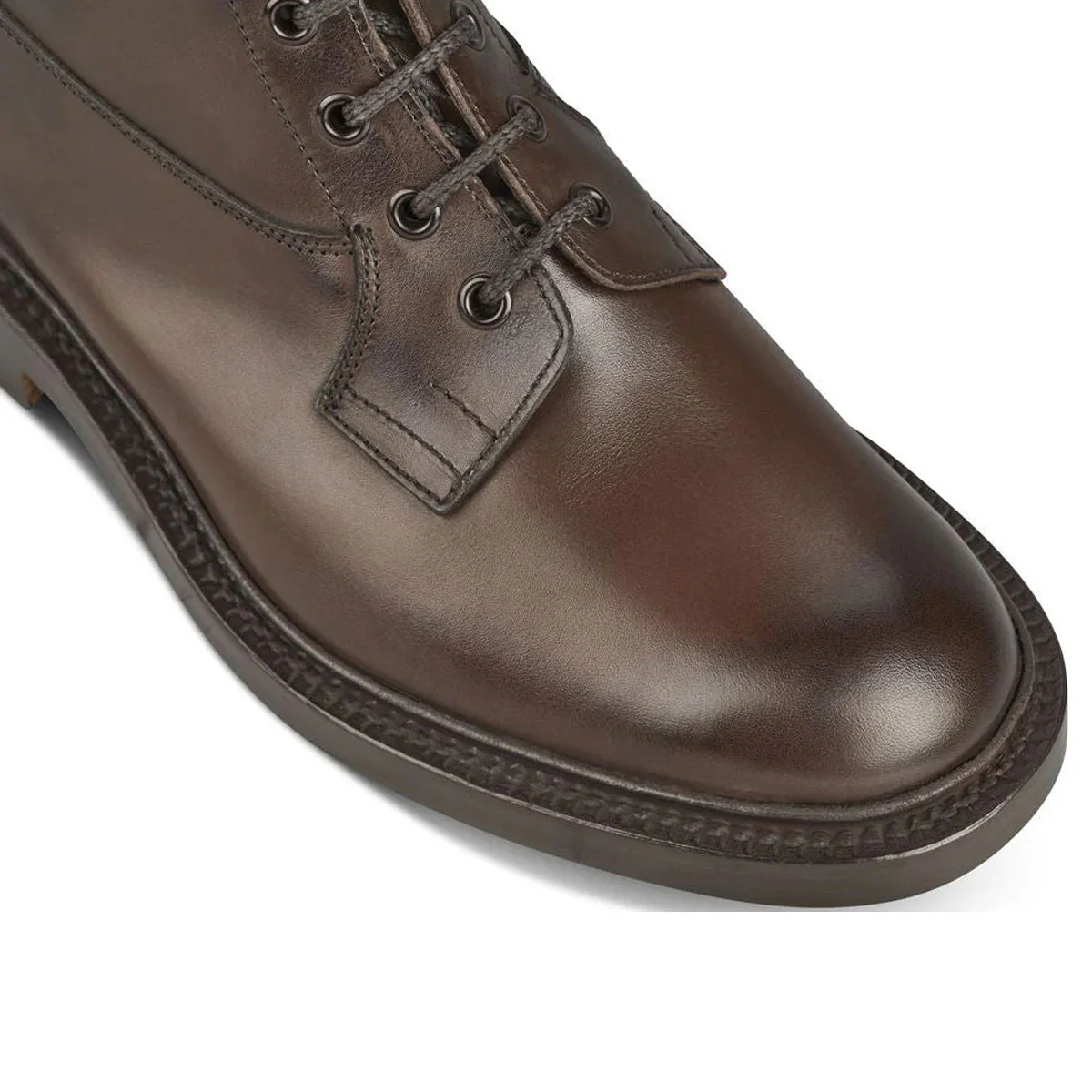 TRICKER'S Burford Boots - Mens Dainite or Leather Sole - Espresso - Image 3
