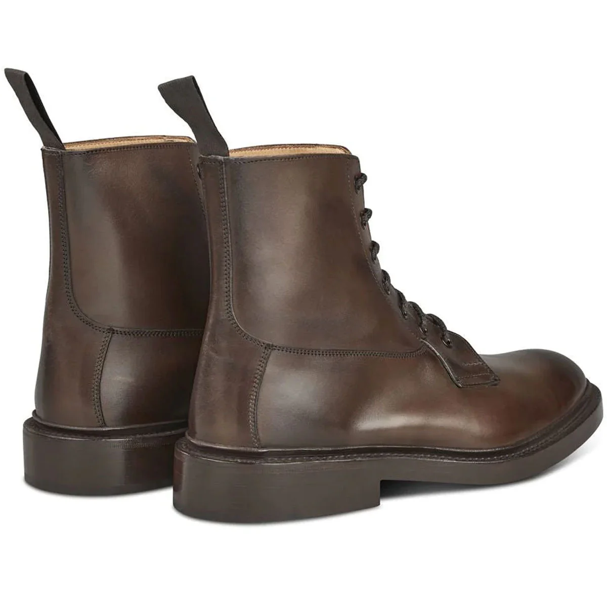 TRICKER'S Burford Boots - Mens Dainite or Leather Sole - Espresso - Image 7