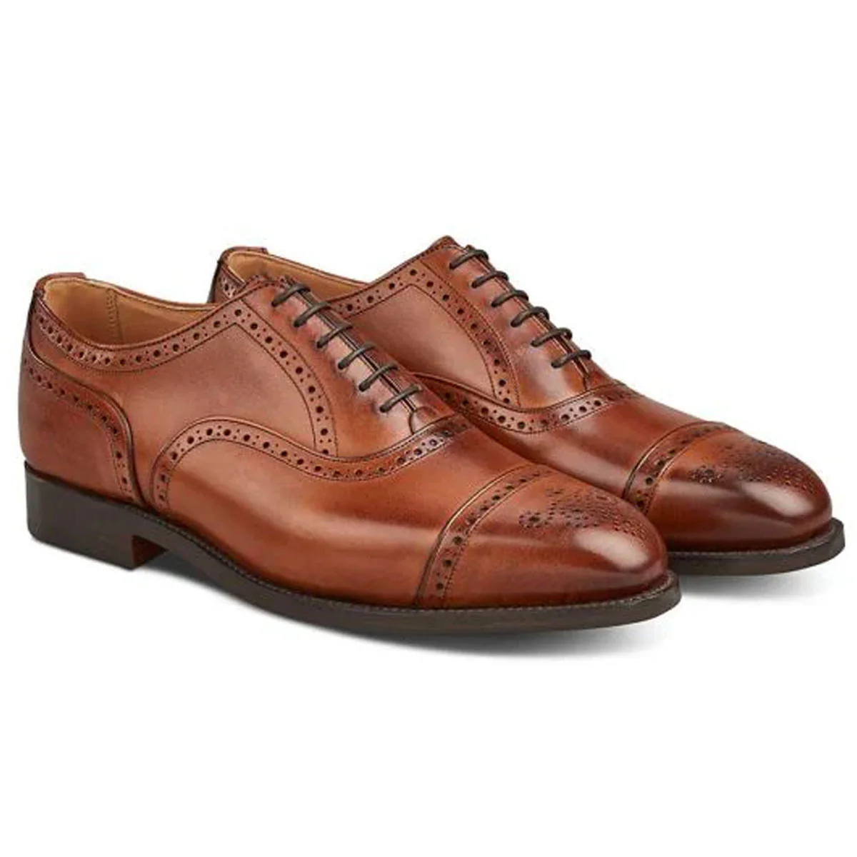 TRICKER'S Kensington Shoes - Mens - Beechnut Burnished - Image 4