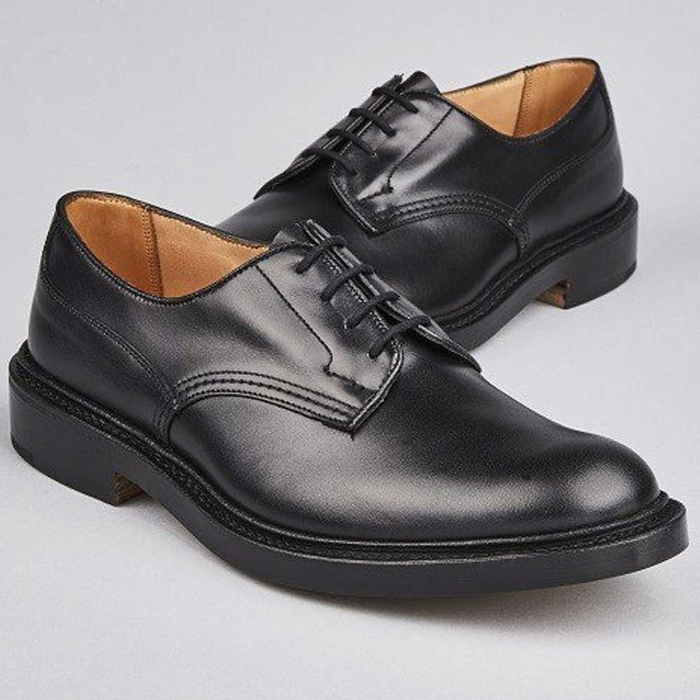 TRICKER'S Woodstock Shoes - Mens Dainite or Leather Sole - Black - Image 4